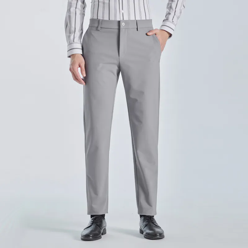 LESS IS MORE Casual Pants Men's Light Gray-3