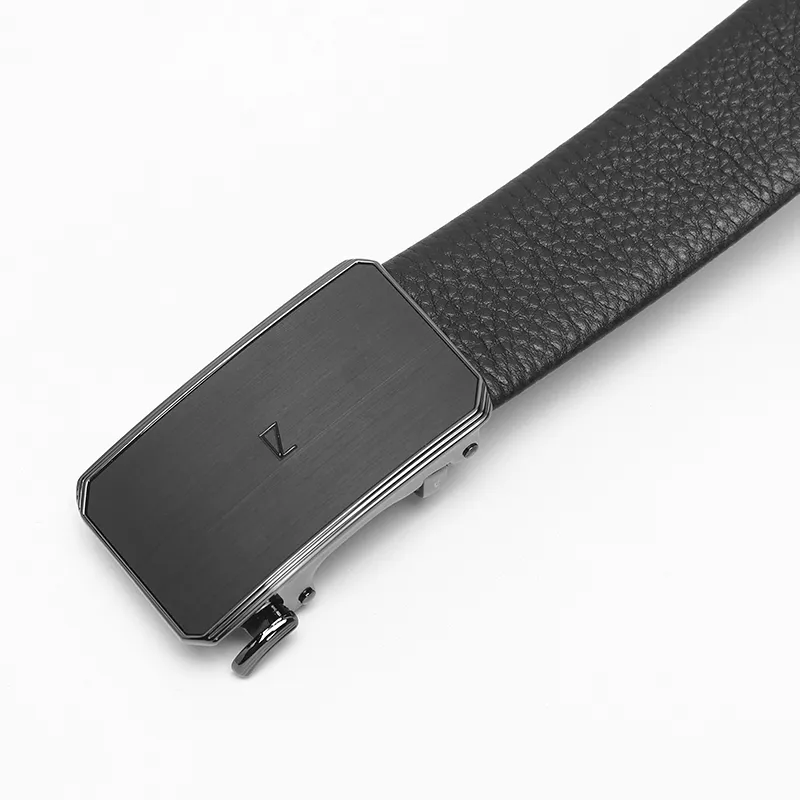 LESS IS MORE Cow Leather Belts Men's 3.5cm-5
