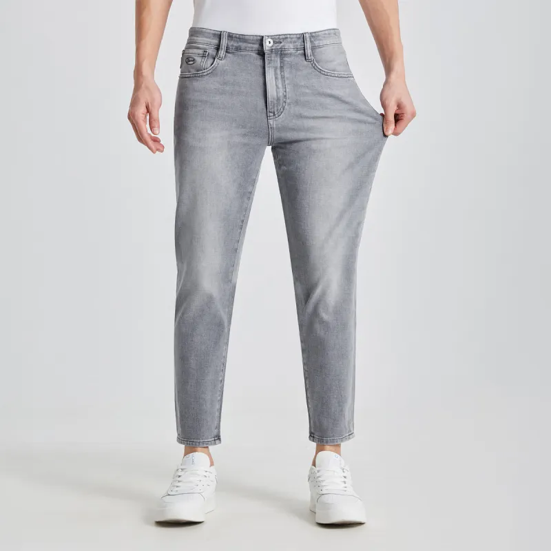 LESS IS MORE SS25 Jeans Men's Heather Gray-4