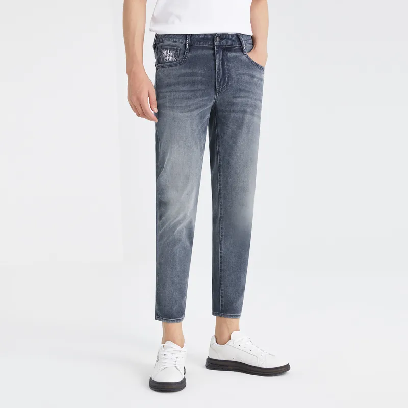 LESS IS MORE SS25 Jeans Men's Denim Blue-4