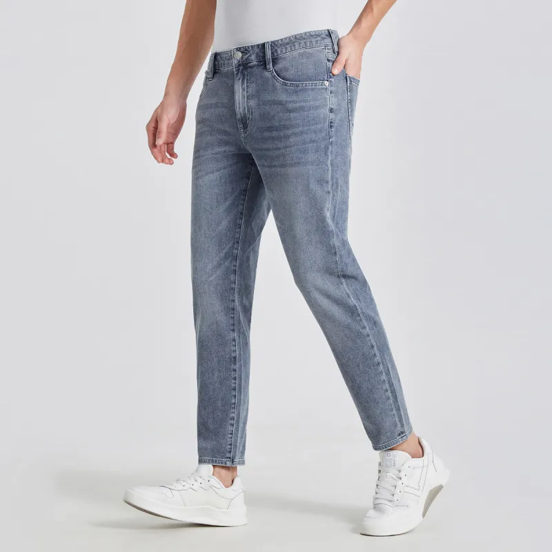 LESS IS MORE SS25 Jeans Men's Denim Blue-3