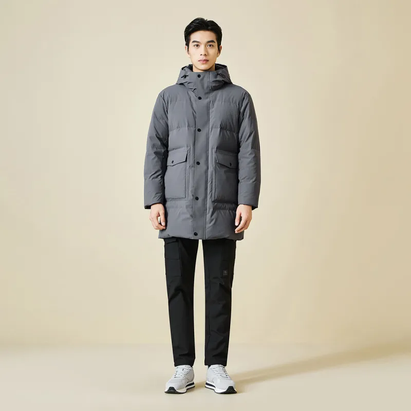 LESS IS MORE Down Jacket Men's Dark Gray-3