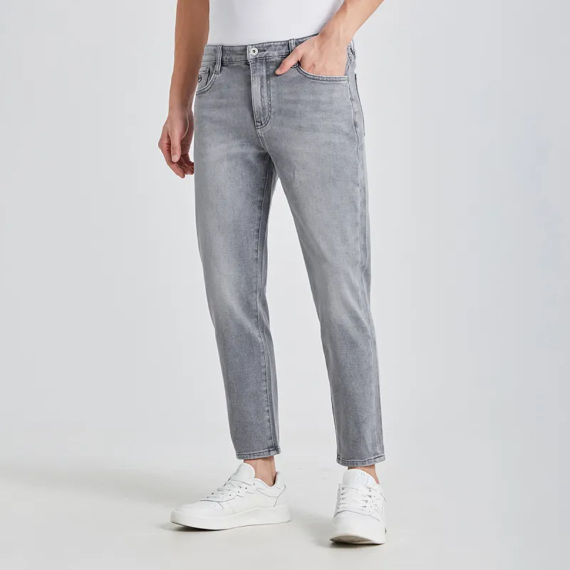 LESS IS MORE SS25 Jeans Men's Heather Gray-3