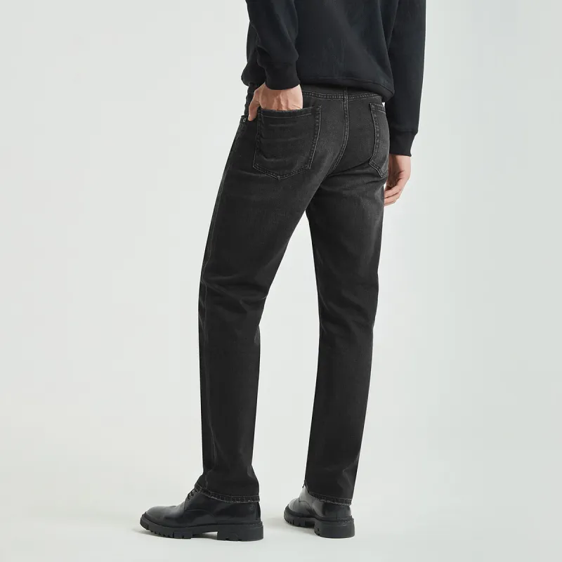 LESS IS MORE Jeans Men's Denim Black-4