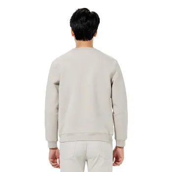 LESS IS MORE Sweatshirt Men's Light Khaki 25CTX3043H