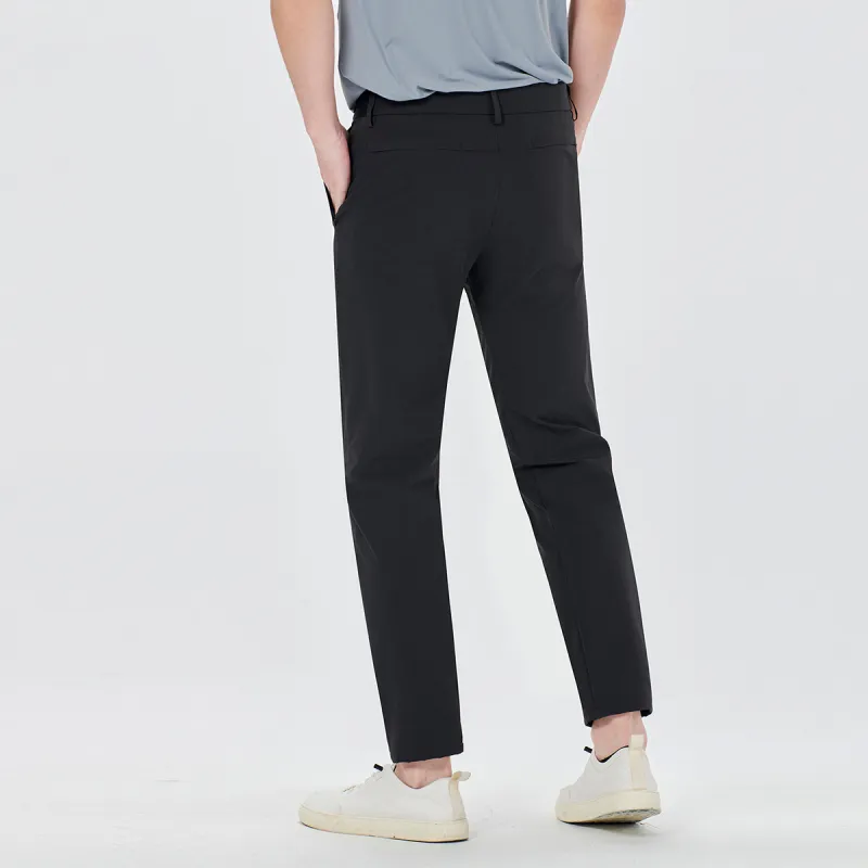 LESS IS MORE SS25 Casual Pants Men's Black-4