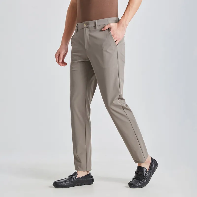 LESS IS MORE SS25 Casual Pants Men's Dark Coffee-4