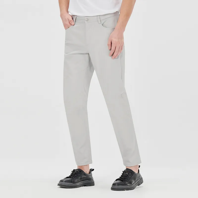 LESS IS MORE SS25 Casual Pants Men's Light Gray-2