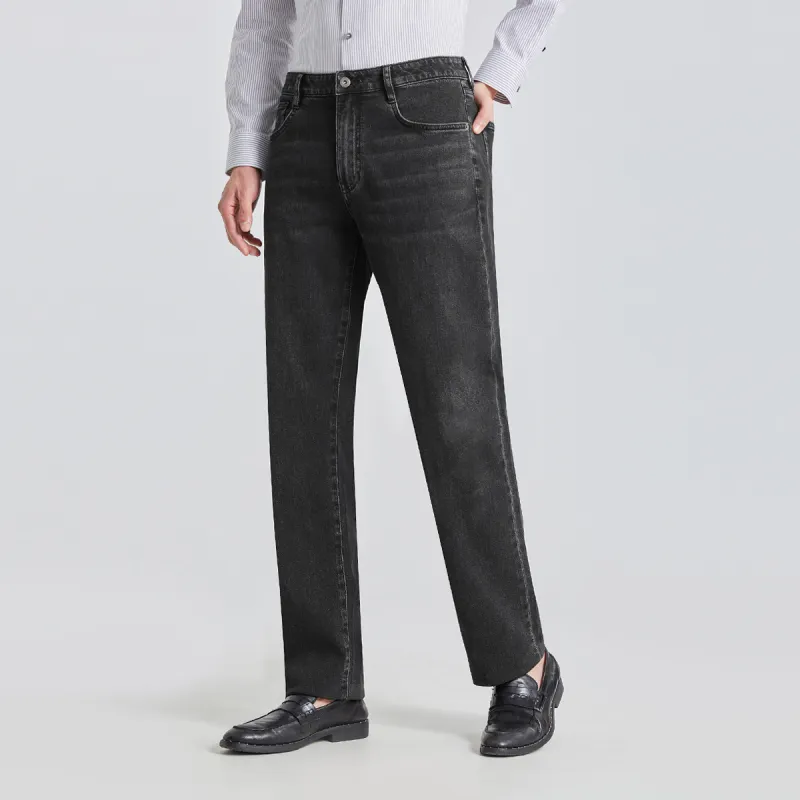 LESS IS MORE SS25 Jeans Men's Denim Black-3