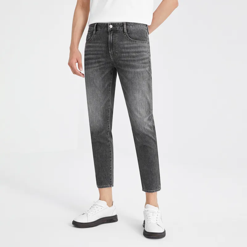 LESS IS MORE SS25 Jeans Men's Denim Black-3