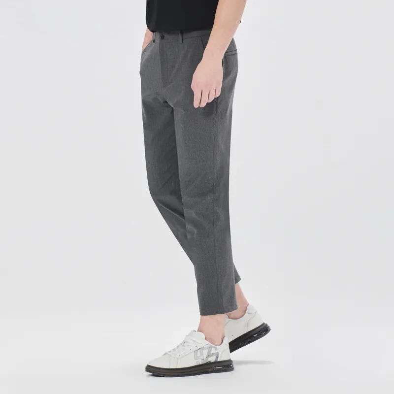 LESS IS MORE Suit Trouser Men's Medium Gray-2