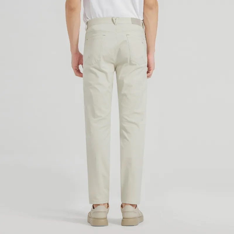 LESS IS MORE Casual Pants Men's Beige Gray-4