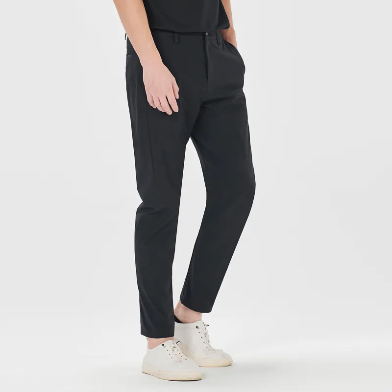 LESS IS MORE Casual Pants Men's Black Blue-2