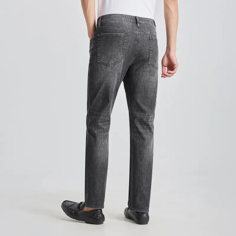 LESS IS MORE Four Way Stretch SS25 Jeans Men's Denim Black-3