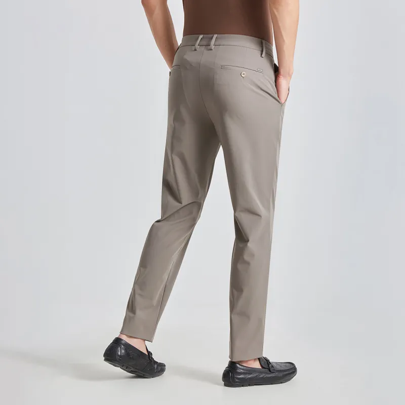 LESS IS MORE SS25 Casual Pants Men's Dark Coffee-2