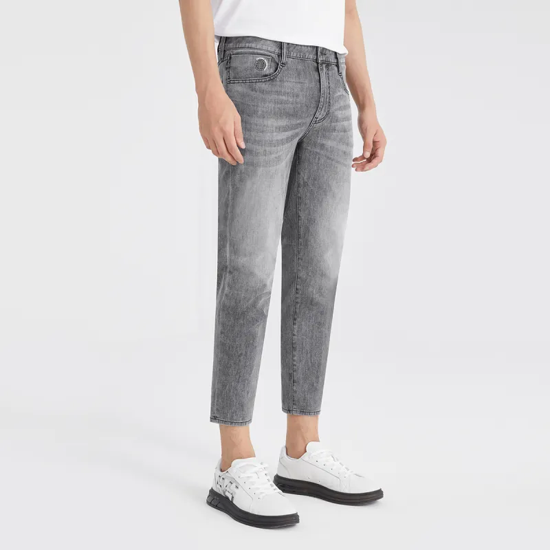 LESS IS MORE Jeans Men's Black Gray-4