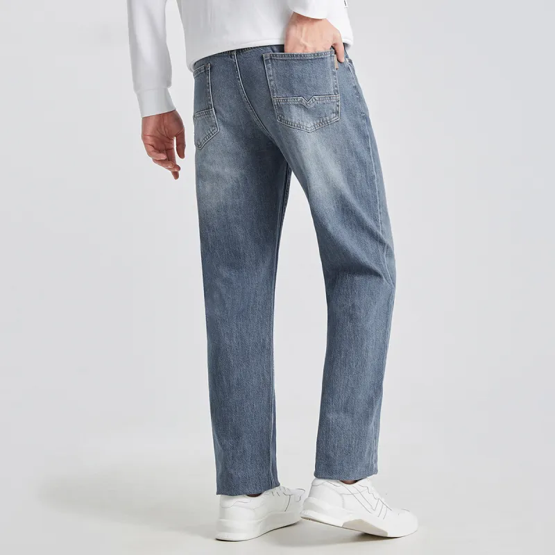 LESS IS MORE SS25 Jeans Men's Light Gray-5