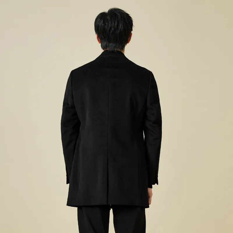LESS IS MORE Coats Men Black 23DYR9331S-3