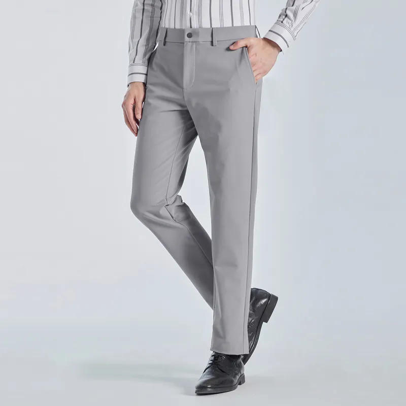 LESS IS MORE Casual Pants Men's Light Gray-4