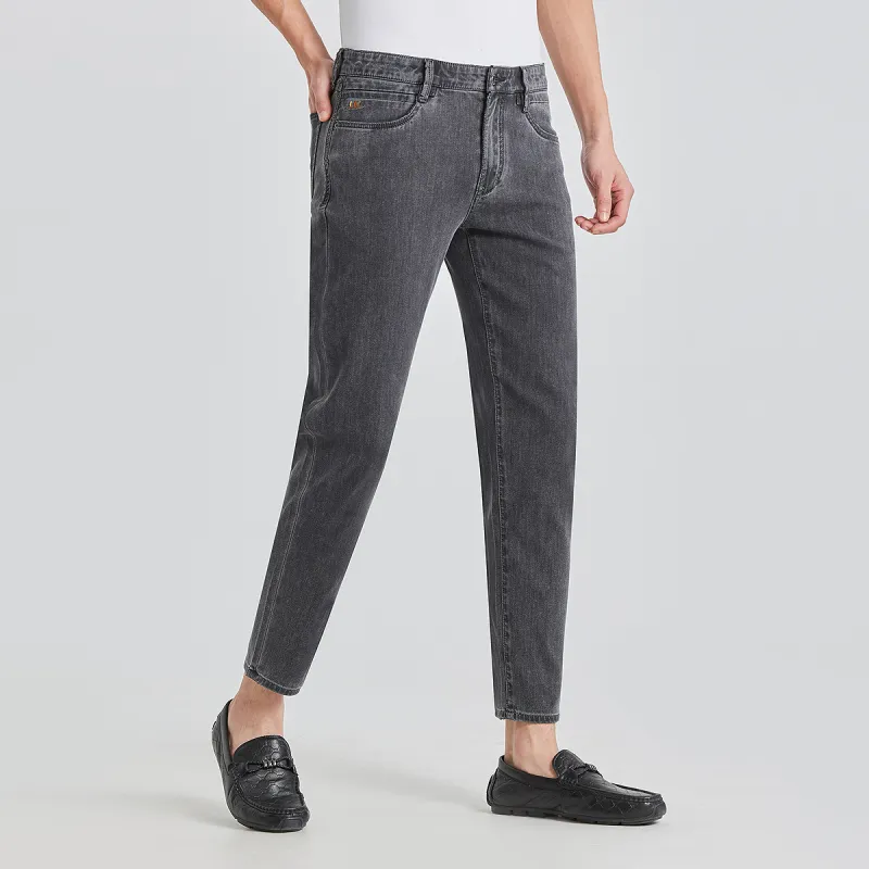 LESS IS MORE SS25 Jeans Men's Denim Black-4