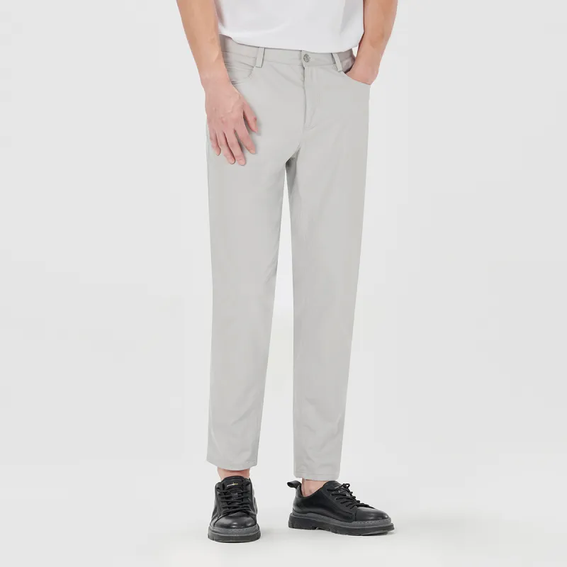 LESS IS MORE SS25 Casual Pants Men's Light Gray-4