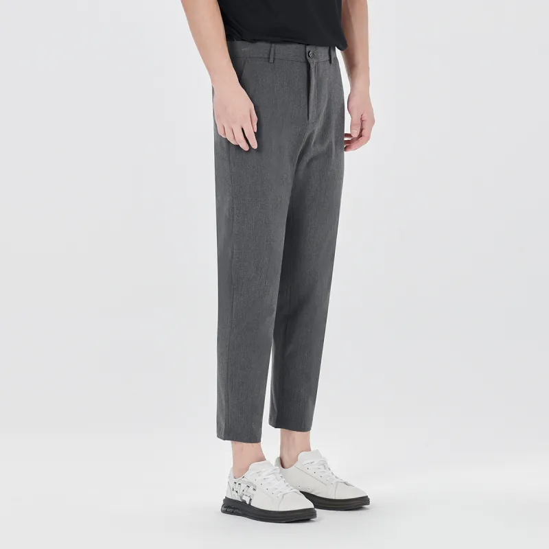 LESS IS MORE Suit Trouser Men's Medium Gray-4