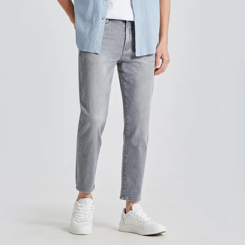 LESS IS MORE SS25 Jeans Men's Heather Gray-2