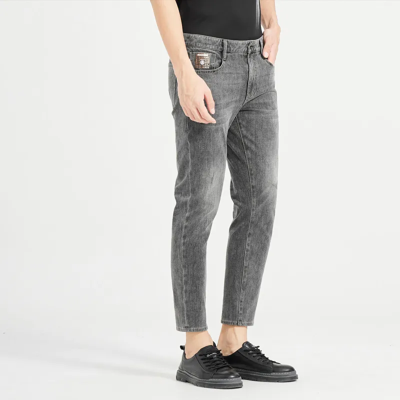 LESS IS MORE Jeans Men's Denim Black-4