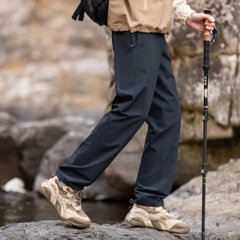 Jeep Casual Pants Unisex Black-5