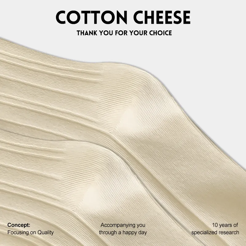 COTTON CHEESE Knee High Socks Women's 3 Pack-5