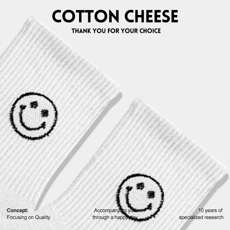 COTTON CHEESE Mid Calf Socks Men's-1