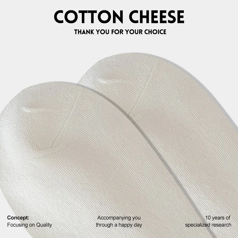 COTTON CHEESE Mid Calf Socks Women's-4