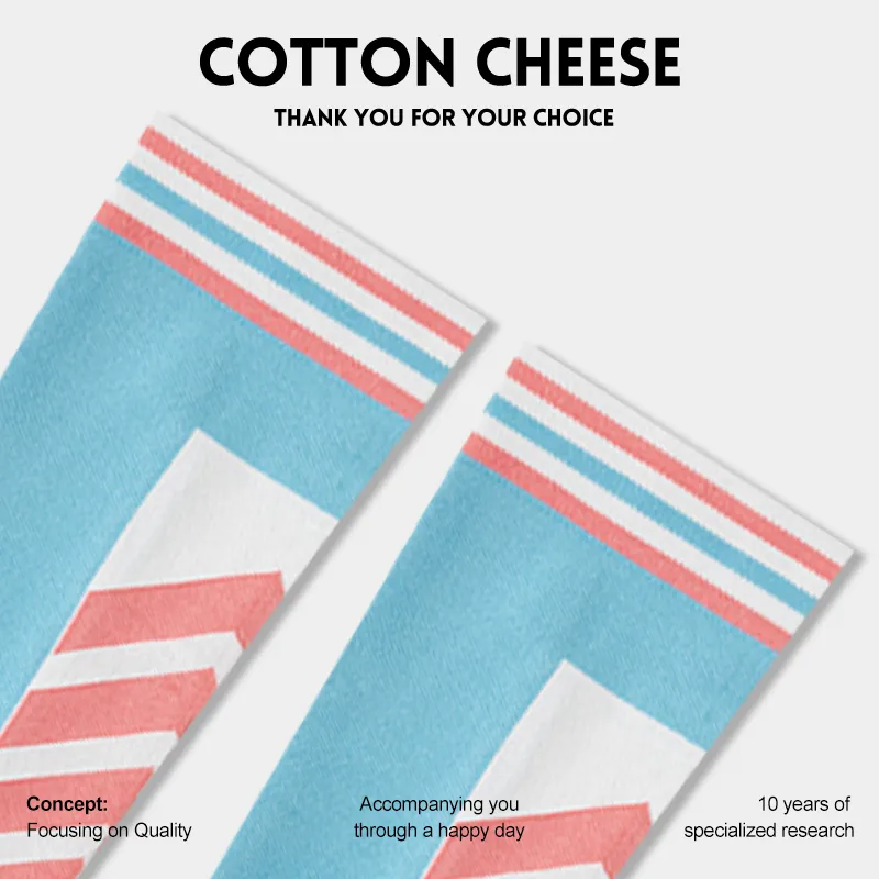 COTTON CHEESE Knee High Socks Women's 3 Pack-1