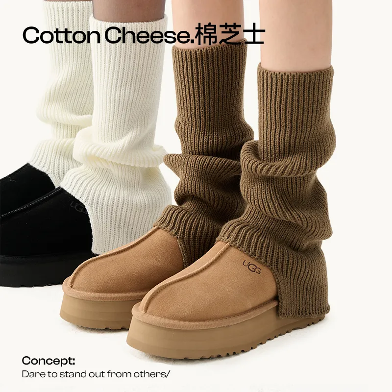 COTTON CHEESE Knee High Socks Women's 1 Pack-7