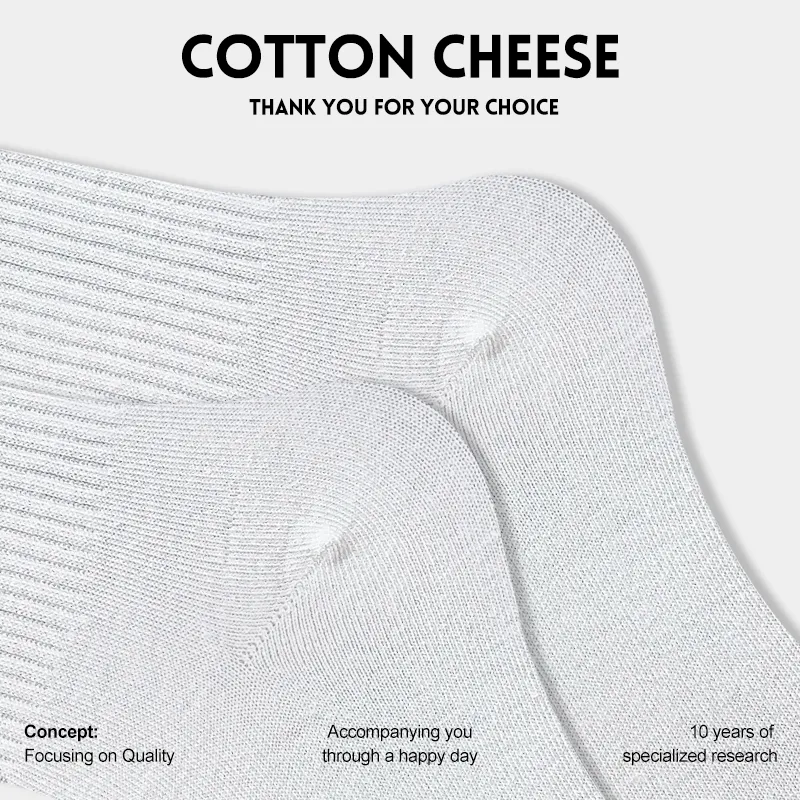 COTTON CHEESE Mid Calf Socks Men's-11