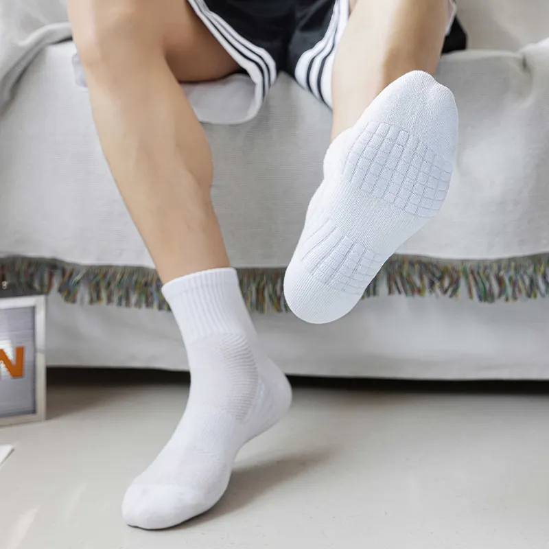 COTTON CHEESE Mid Calf Socks Men's 6 Pack-5