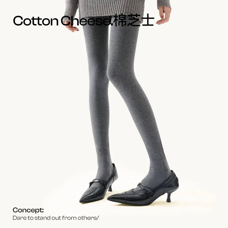 COTTON CHEESE Pantyhose Women's-7