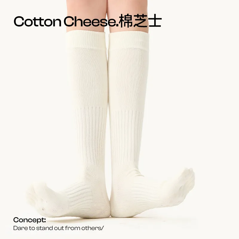 COTTON CHEESE Knee High Socks Women's 1 Pack-19