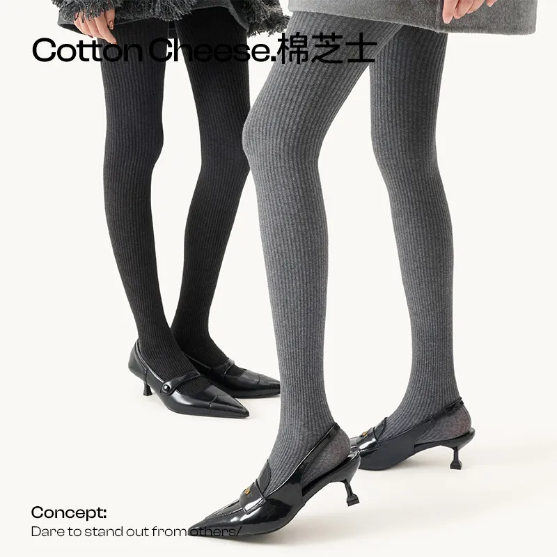 COTTON CHEESE Pantyhose Women's 1 Pack-11