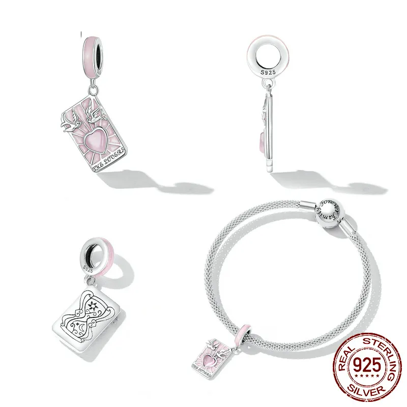 BOCH S925 Silver Pendant Charms Unisex-1