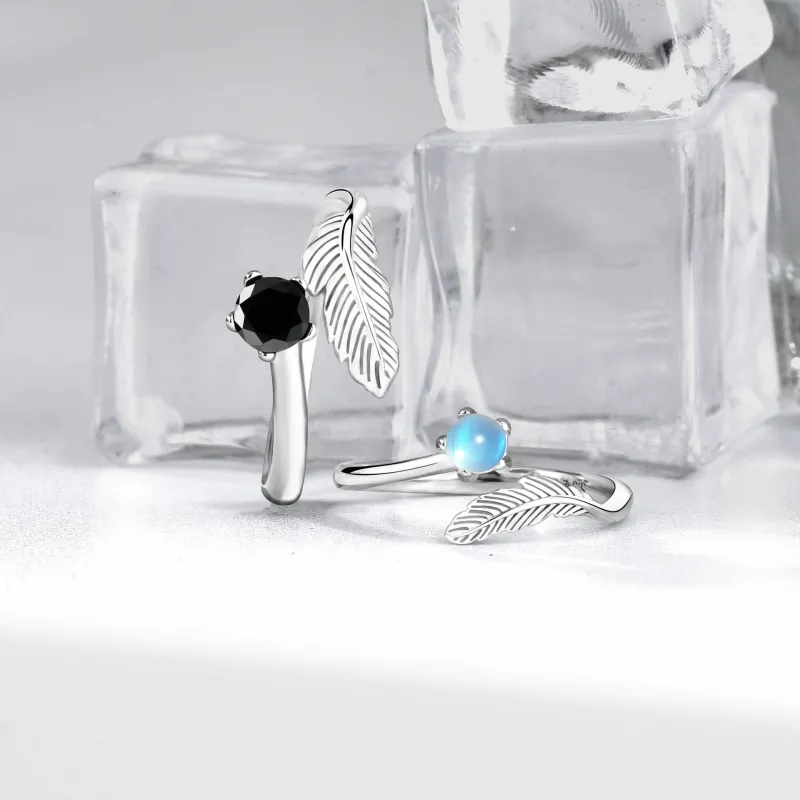 BOCH 925 Sterling Silver Rings Unisex-2