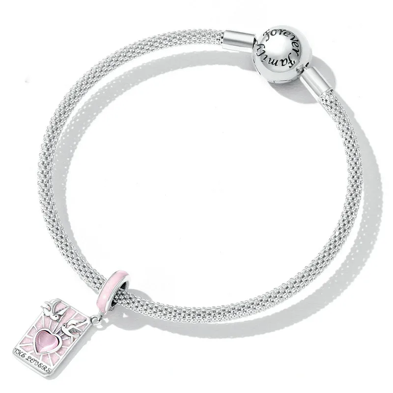 BOCH S925 Silver Pendant Charms Unisex-3