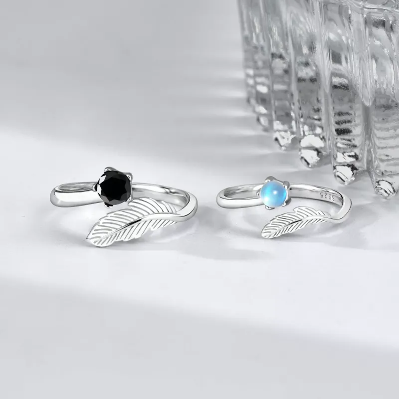 BOCH 925 Sterling Silver Rings Unisex-4