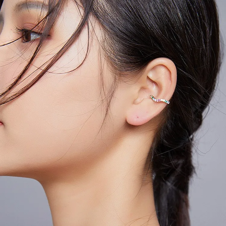 BOCH S925 Silver Clip On Earrings Women's-3