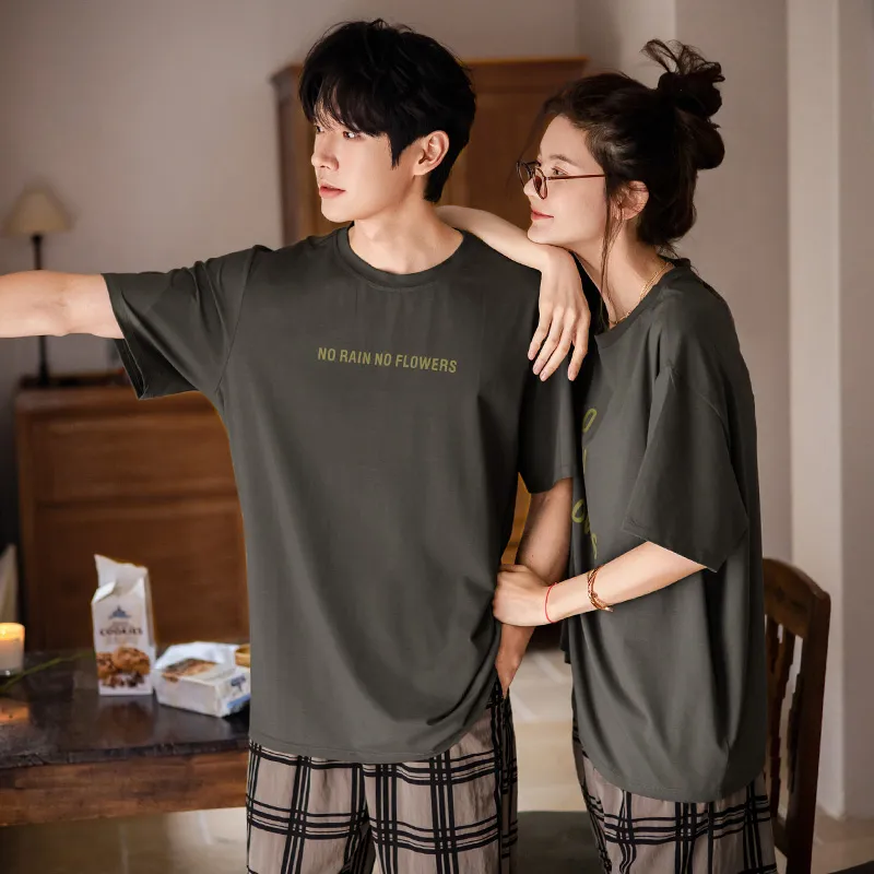 Beiyan Pajama Set Women's Dark Gray-5