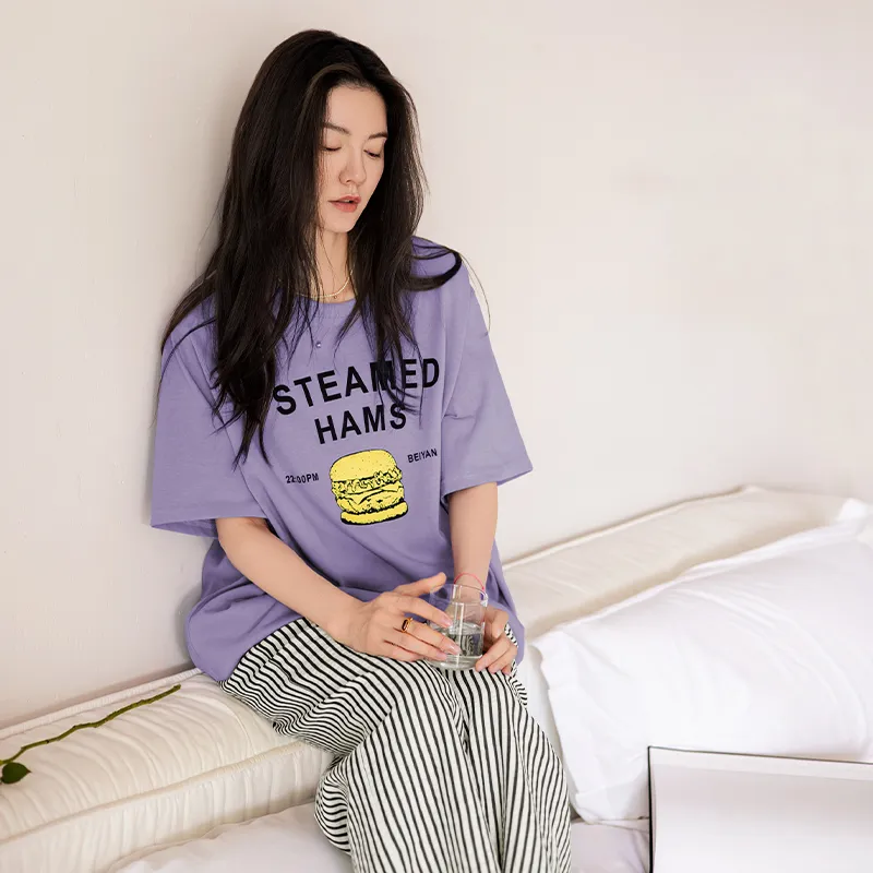 Beiyan Pajama Set Women's Image Color-2