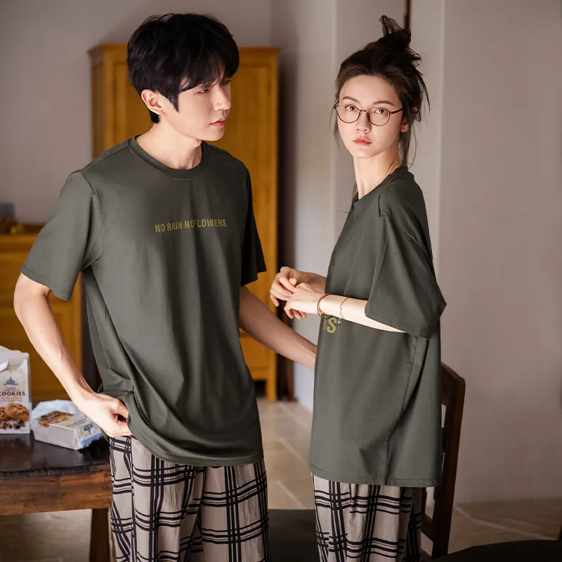 Beiyan Pajama Set Women's Dark Gray-6
