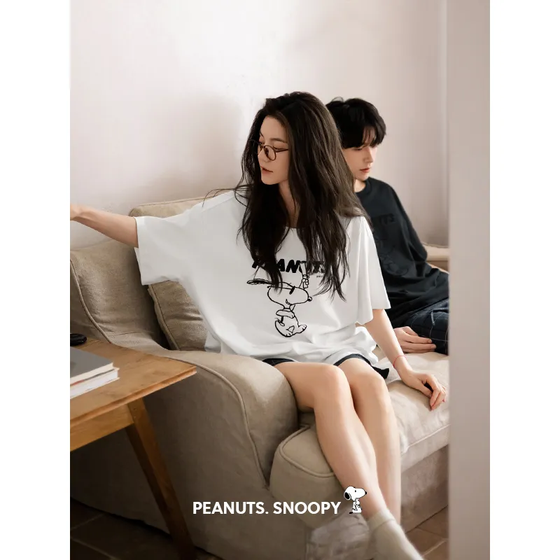 Beiyan x SNOOPY Pajama Set Women's-2