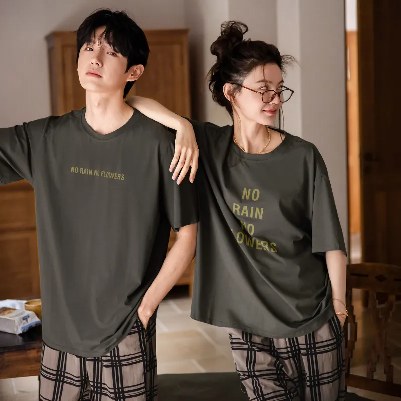 Beiyan Pajama Set Women's Dark Gray-7