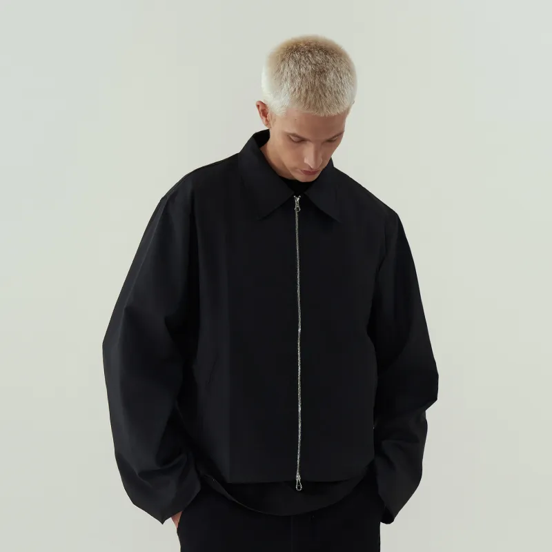 11ESTRANGER Jackets Coats Unisex Black-2